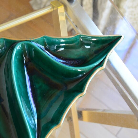 Vintage Atlantic Mold Christmas Tree Candy/Nut Dish - Picture 6 of 13